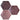 Oken Garnet Hexagon Tile