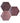 Oken Garnet Hexagon Tile