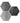 Oken Hexagon Black